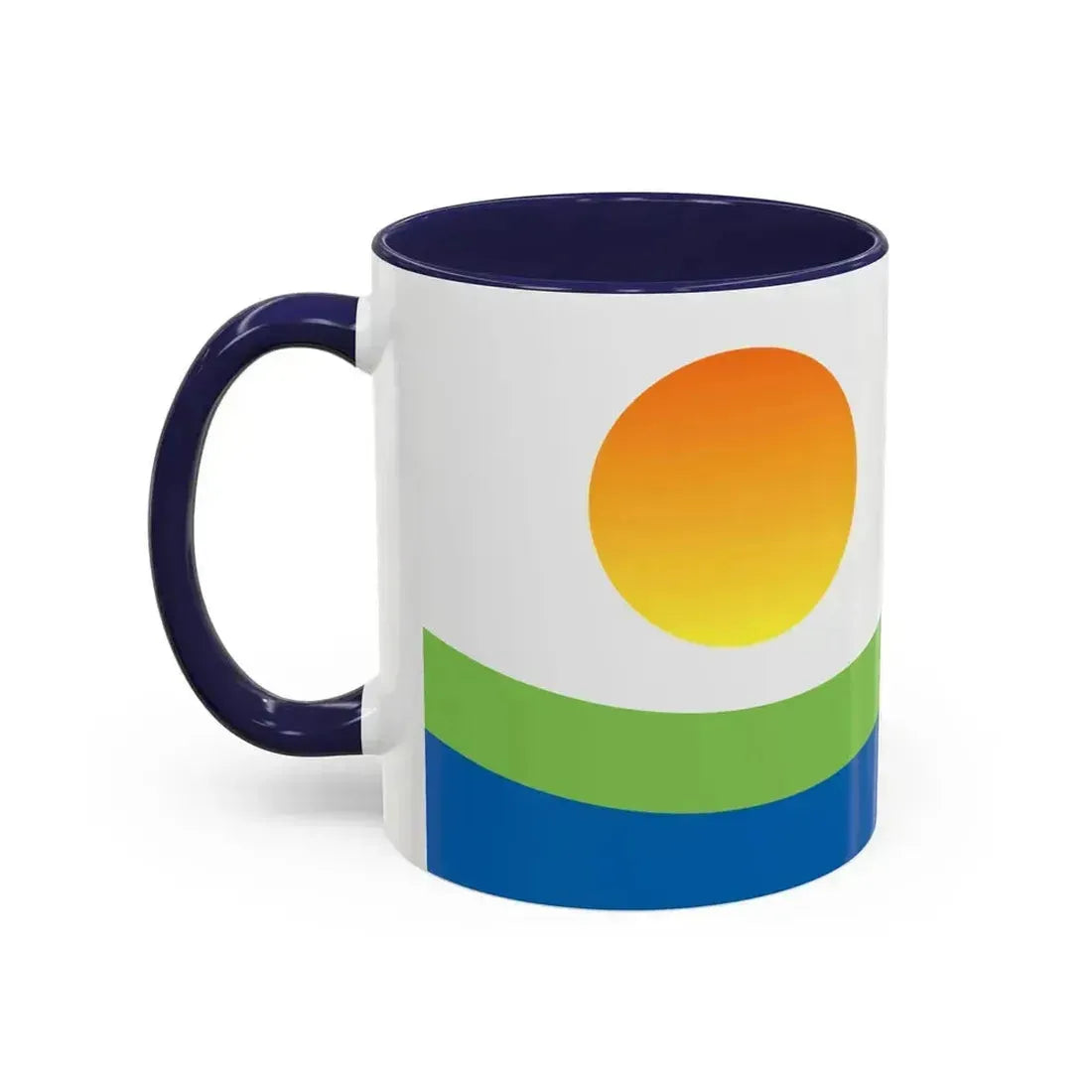 Flag of Kawartha Lakes Canada - Accent Coffee Mug - Go Mug Yourself