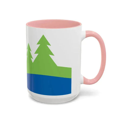 Flag of Kawartha Lakes Canada - Accent Coffee Mug - Go Mug Yourself