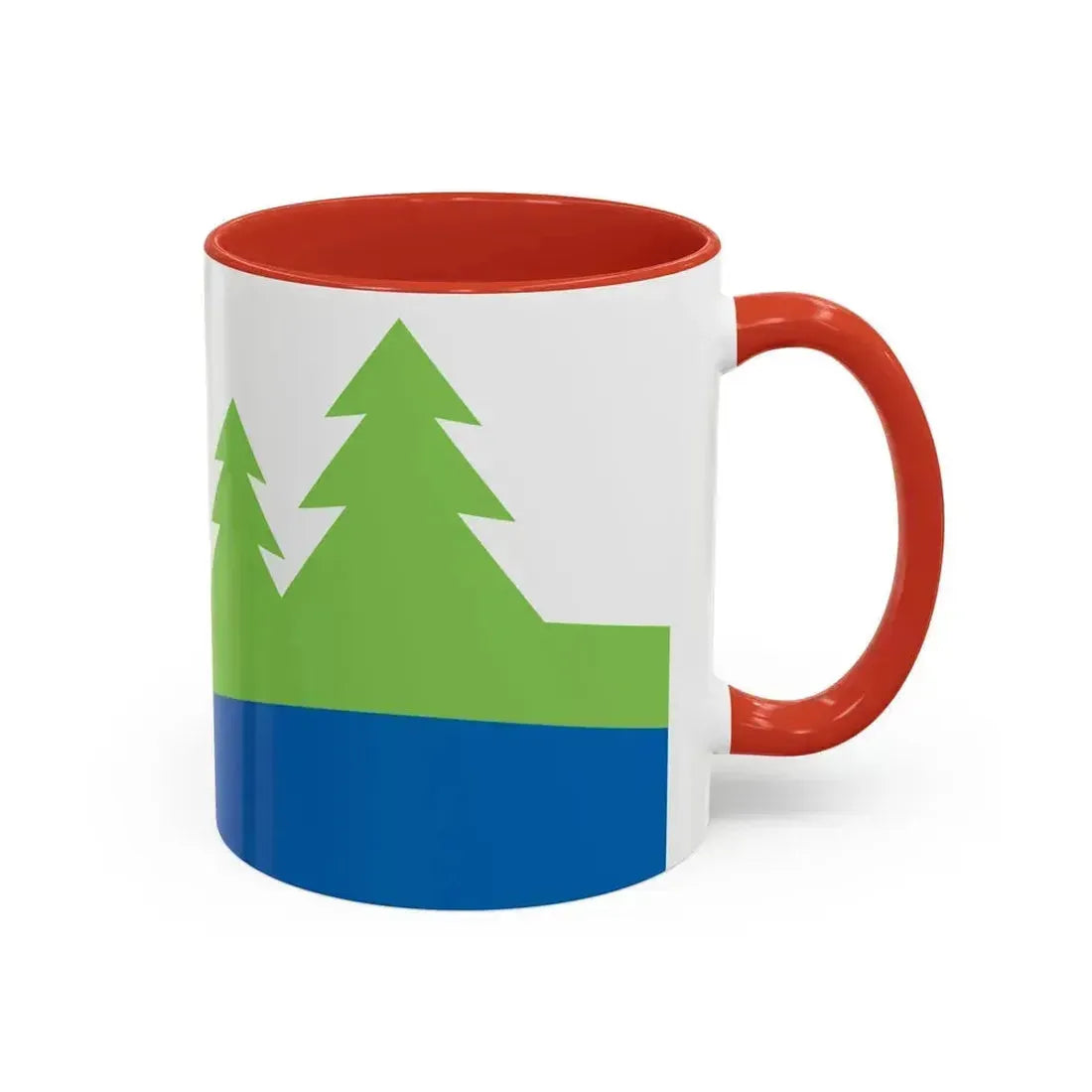 Flag of Kawartha Lakes Canada - Accent Coffee Mug - Go Mug Yourself
