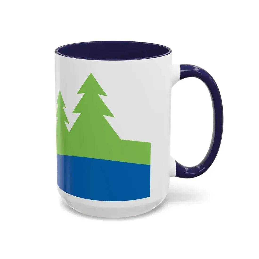 Flag of Kawartha Lakes Canada - Accent Coffee Mug - Go Mug Yourself