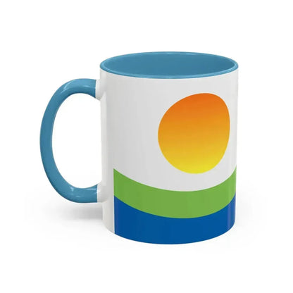 Flag of Kawartha Lakes Canada - Accent Coffee Mug - Go Mug Yourself
