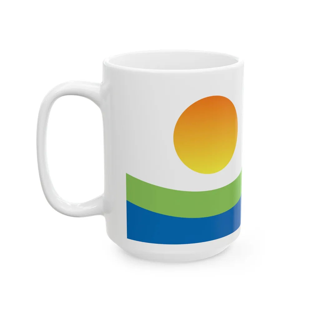 Flag of Kawartha Lakes Canada - White Coffee Mug-Go Mug Yourself