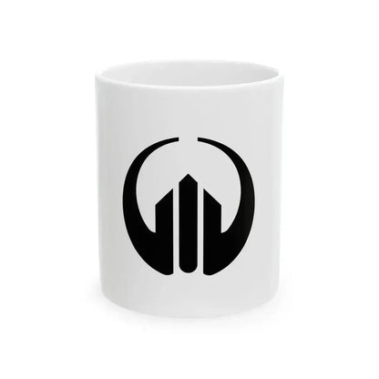 Flag of Kawasaki Fukuoka (Japan) White Coffee Mug 11oz - Go Mug Yourself