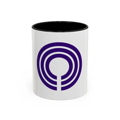 Flag of Kawasaki Kanagawa Japan - Accent Coffee Mug 11oz Black - Go Mug Yourself