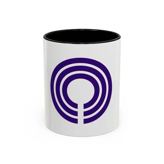 Flag of Kawasaki Kanagawa Japan - Accent Coffee Mug 11oz Black - Go Mug Yourself