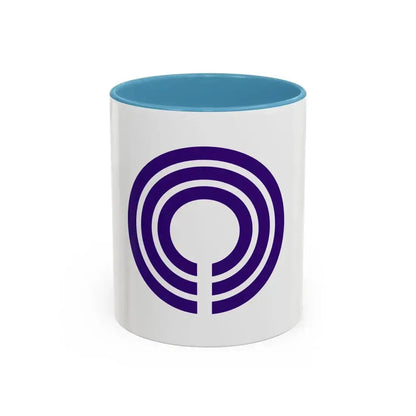 Flag of Kawasaki Kanagawa Japan - Accent Coffee Mug 11oz Light Blue - Go Mug Yourself