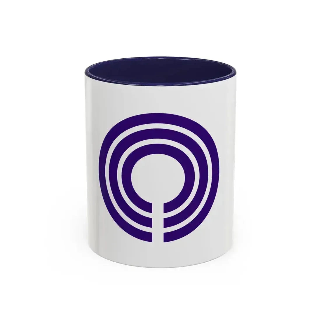 Flag of Kawasaki Kanagawa Japan - Accent Coffee Mug 11oz Navy - Go Mug Yourself