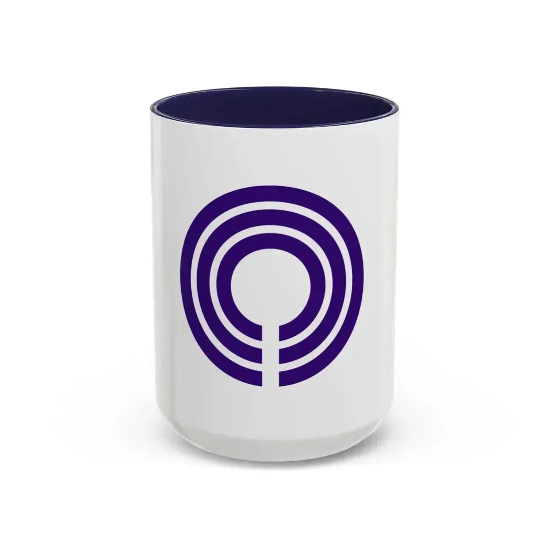 Flag of Kawasaki Kanagawa Japan - Accent Coffee Mug 15oz Navy - Go Mug Yourself
