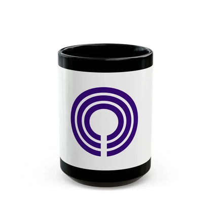 Flag of Kawasaki Kanagawa Japan - Black Coffee Mug 15oz - Go Mug Yourself