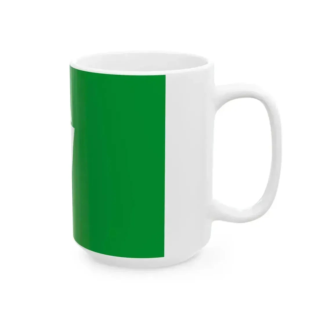 Flag of Kawauchi Fukushima (Japan) White Coffee Mug - Go Mug Yourself