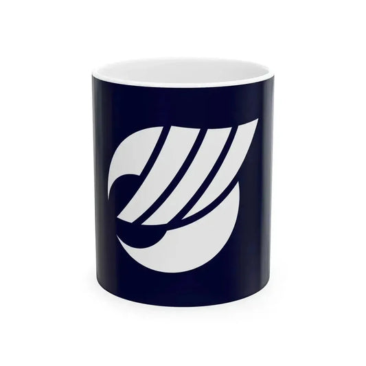 Flag of Kawazu Shizuoka (Japan) White Coffee Mug 11oz - Go Mug Yourself