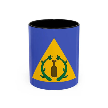 Flag of Kayangel Palau - Accent Coffee Mug 11oz Black - Go Mug Yourself