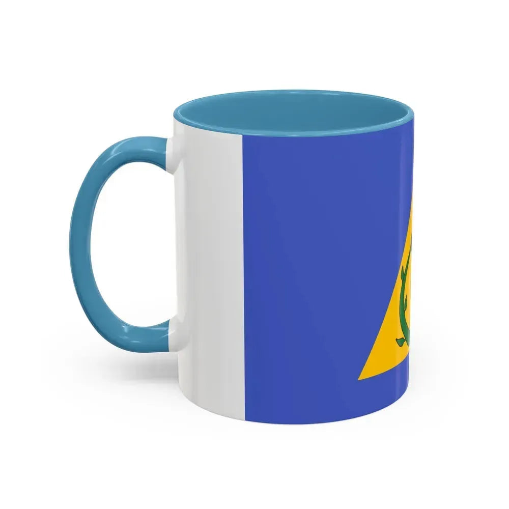 Flag of Kayangel Palau - Accent Coffee Mug - Go Mug Yourself