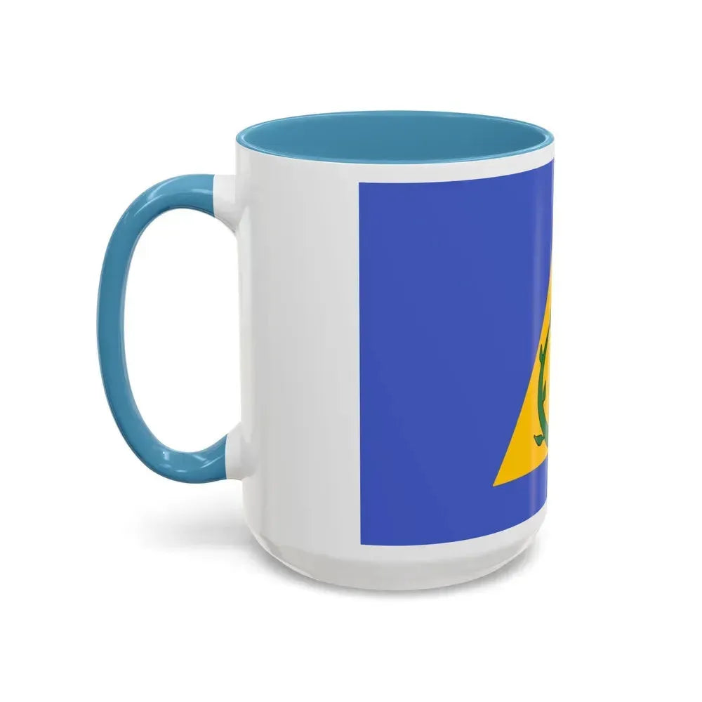 Flag of Kayangel Palau - Accent Coffee Mug - Go Mug Yourself