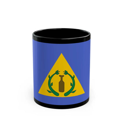 Flag of Kayangel Palau - Black Coffee Mug-11oz-Go Mug Yourself