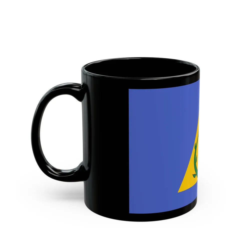 Flag of Kayangel Palau - Black Coffee Mug-Go Mug Yourself