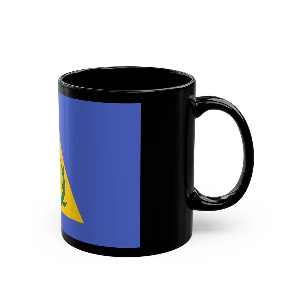 Flag of Kayangel Palau - Black Coffee Mug-Go Mug Yourself