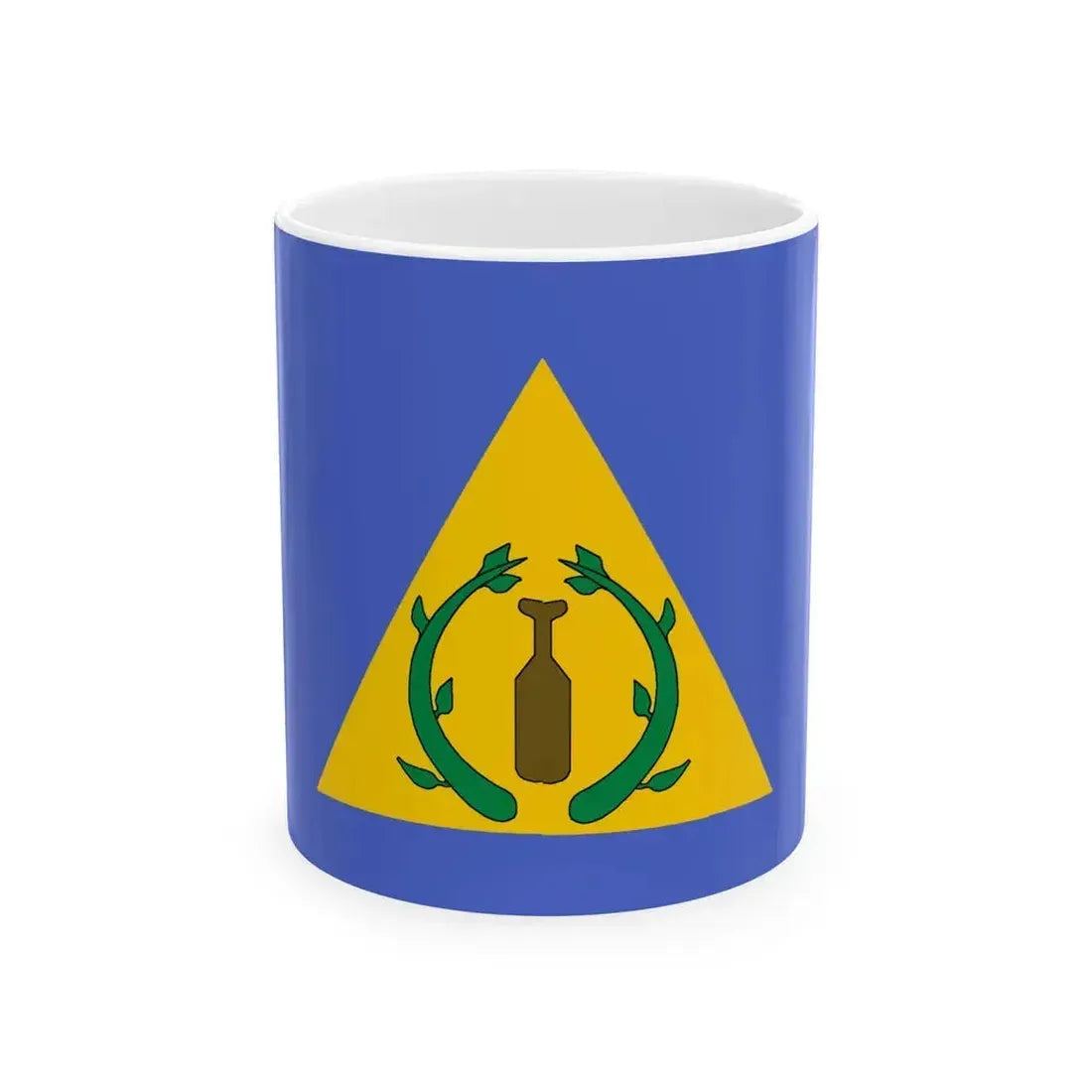 Flag of Kayangel Palau - White Coffee Mug 11oz - Go Mug Yourself