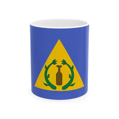 Flag of Kayangel Palau - White Coffee Mug 11oz - Go Mug Yourself