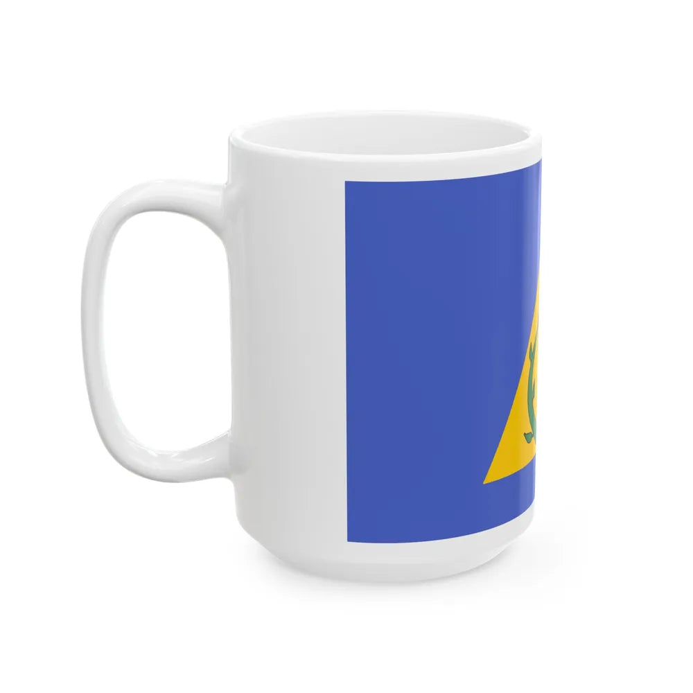 Flag of Kayangel Palau - White Coffee Mug-Go Mug Yourself