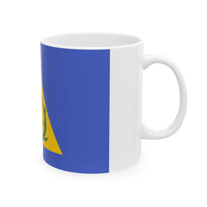 Flag of Kayangel Palau - White Coffee Mug-Go Mug Yourself