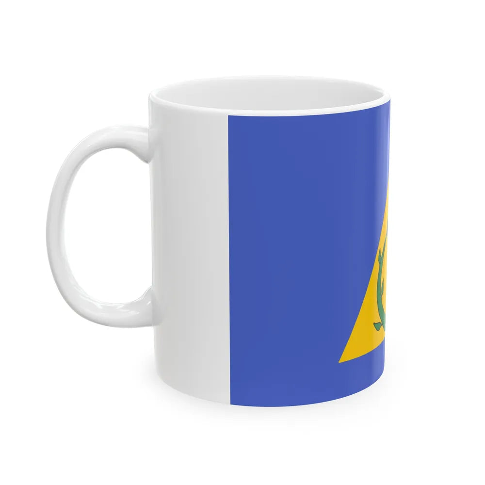 Flag of Kayangel Palau - White Coffee Mug-Go Mug Yourself