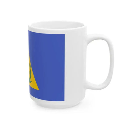 Flag of Kayangel Palau - White Coffee Mug - Go Mug Yourself