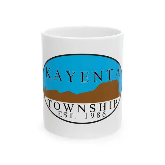Flag of Kayenta Arizona (United States) White Coffee Mug 11oz - Go Mug Yourself