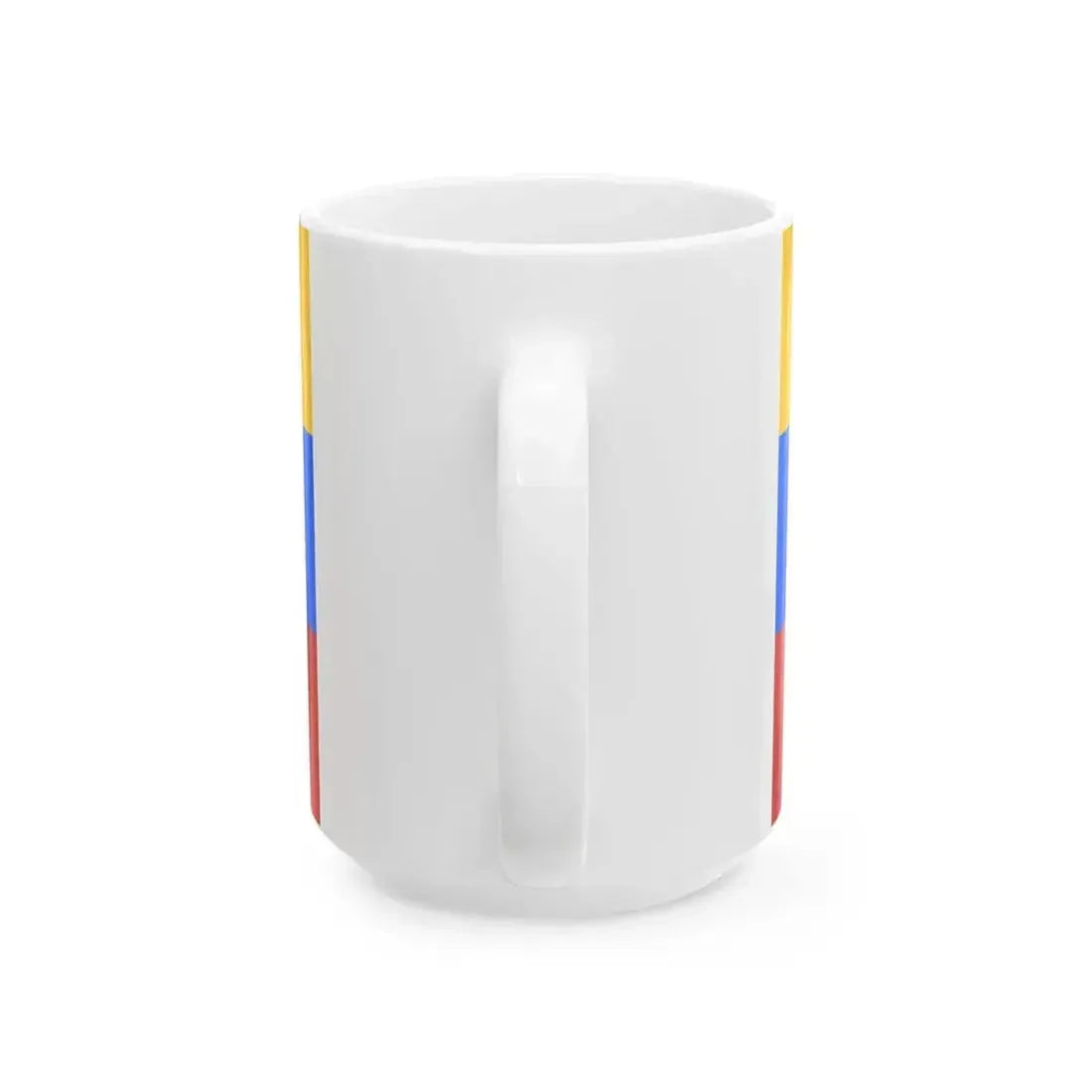Flag of Kazakhstan 1992 proposal author unknown (Kazakhstan) White Coffee Mug - Go Mug Yourself