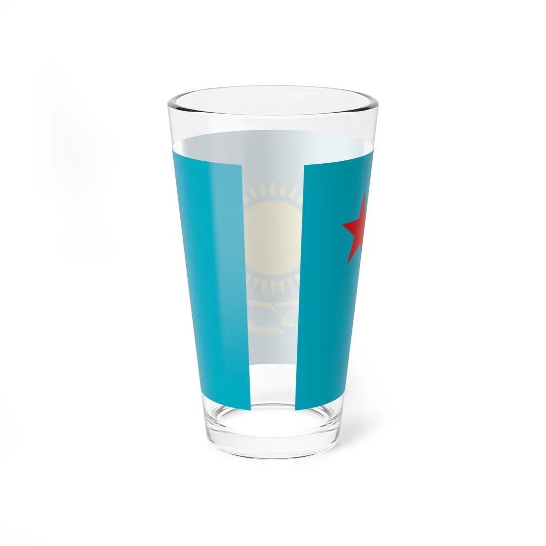 Flag of Kazakhstan Army (Kazakhstan) Pint Glass 16oz - Go Mug Yourself