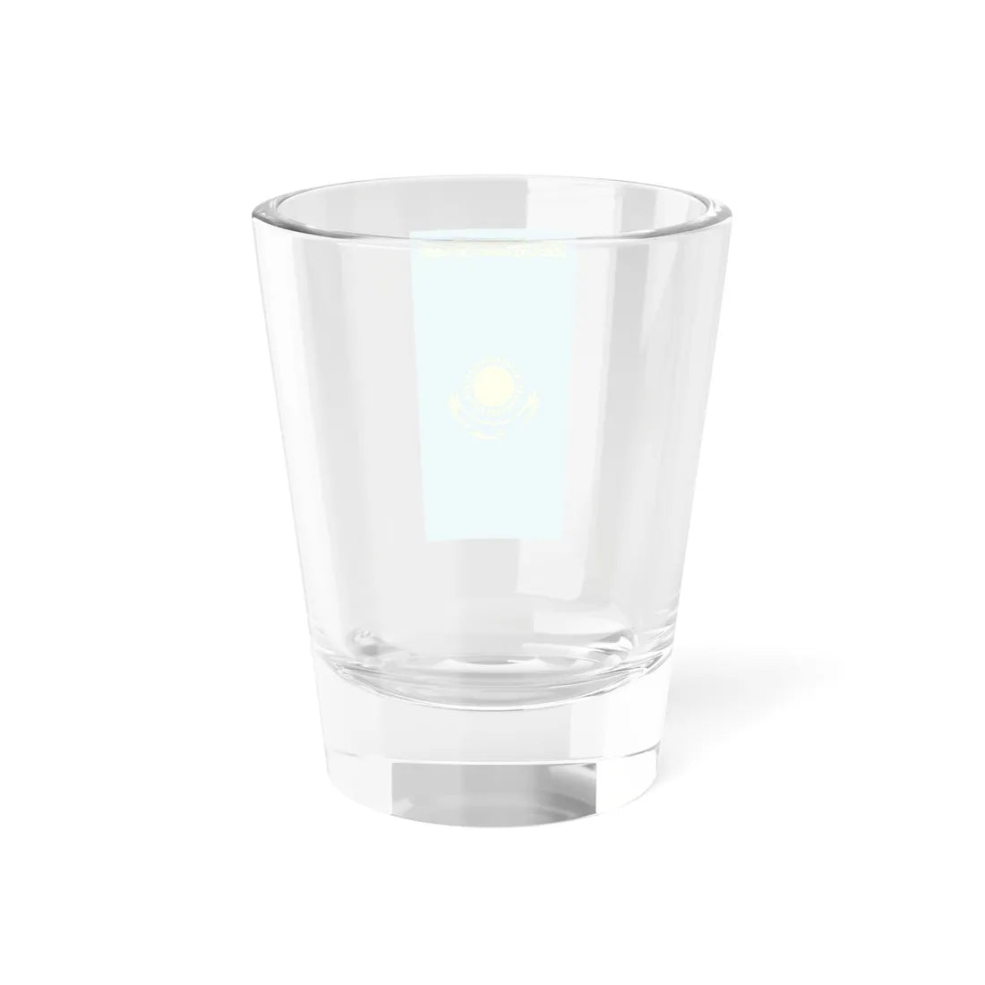 Flag of Kazakhstan vertical (Kazakhstan) Shot Glass 1.5oz - Go Mug Yourself