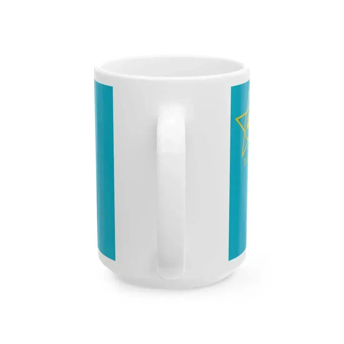 Flag of Kazakstan Republican Guard (Kazakhstan) White Coffee Mug - Go Mug Yourself