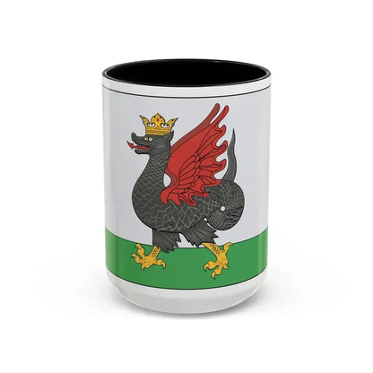 Flag of Kazan Russia - Accent Coffee Mug 15oz Black - Go Mug Yourself