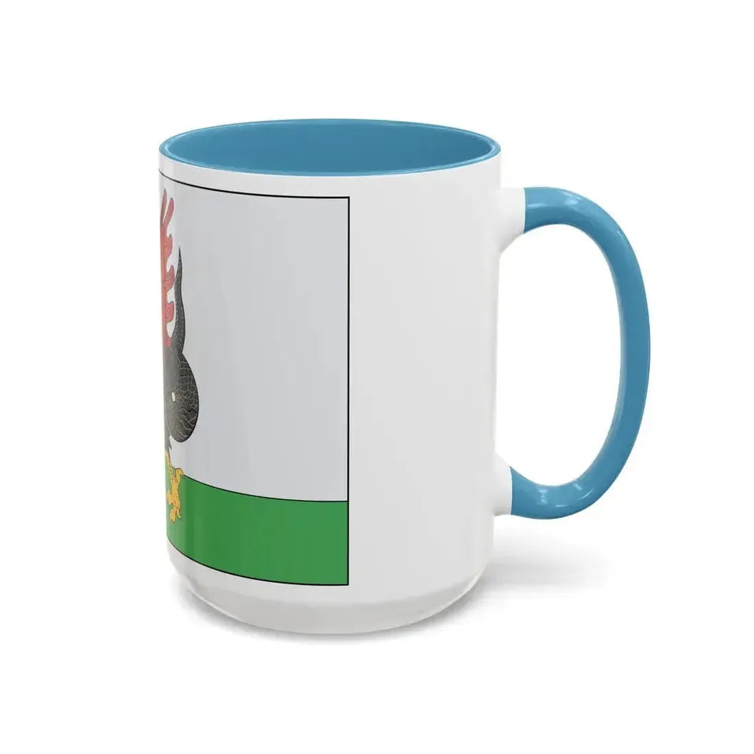 Flag of Kazan Russia - Accent Coffee Mug - Go Mug Yourself