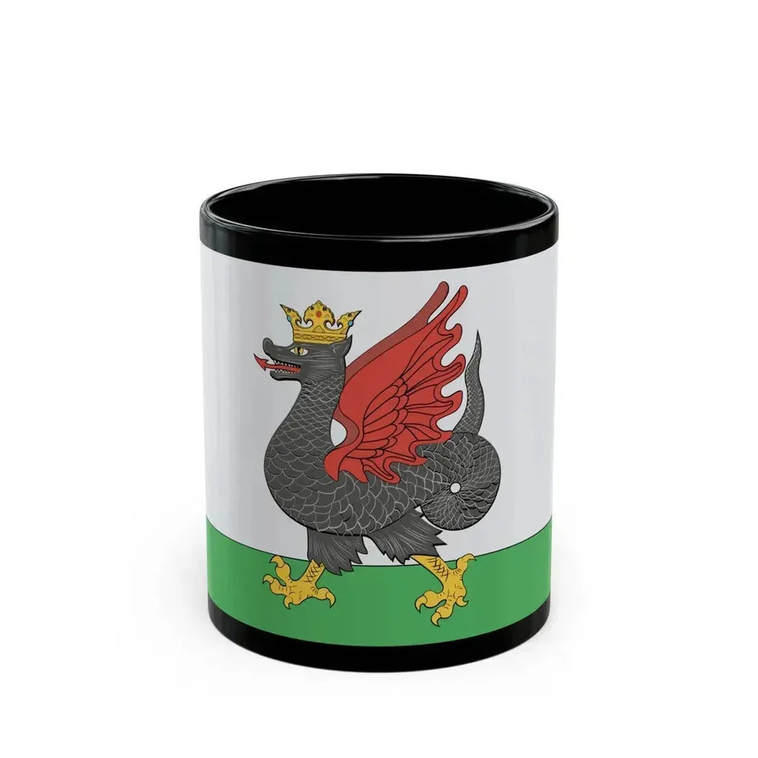 Flag of Kazan Russia - Black Coffee Mug 11oz - Go Mug Yourself