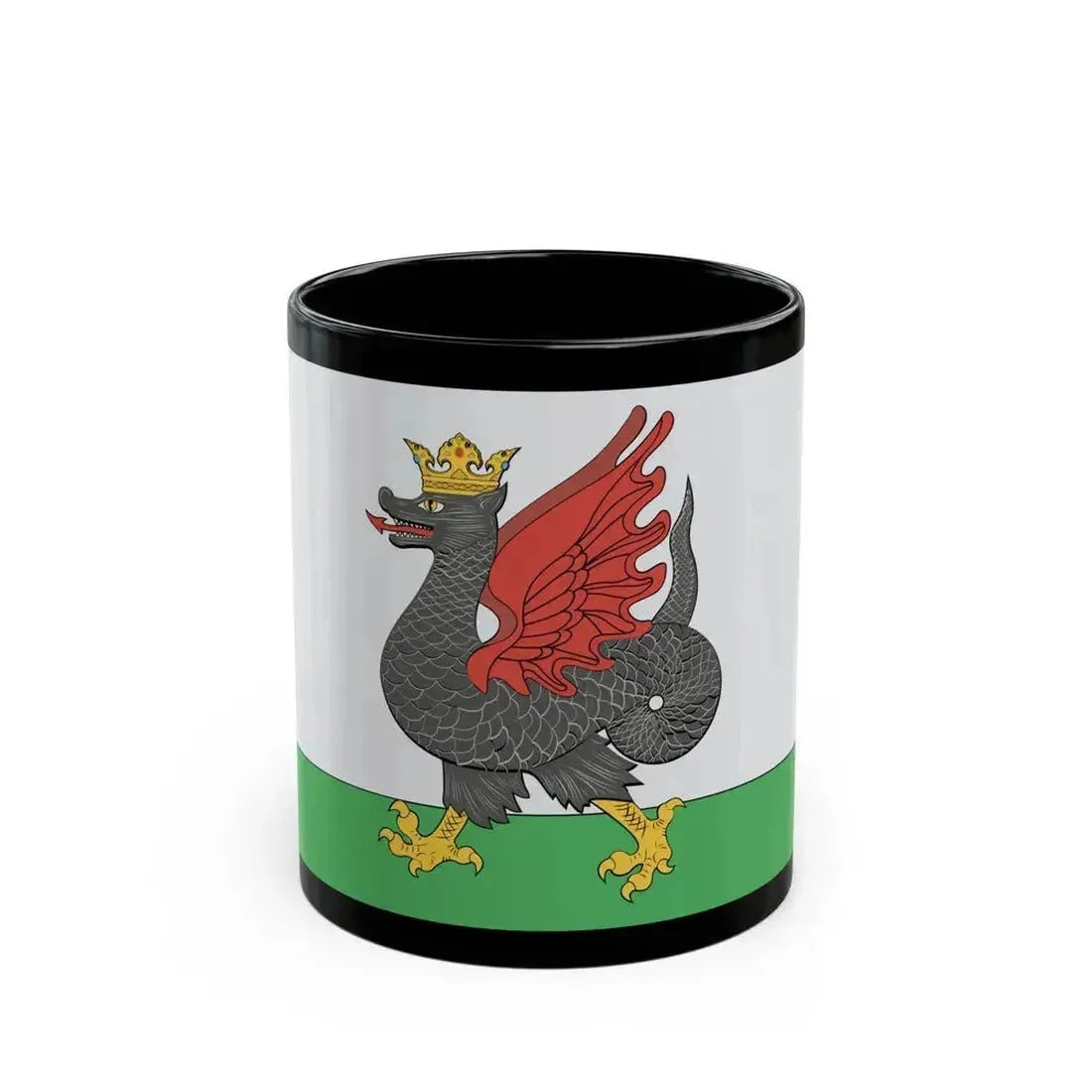 Flag of Kazan Russia - Black Coffee Mug 11oz - Go Mug Yourself