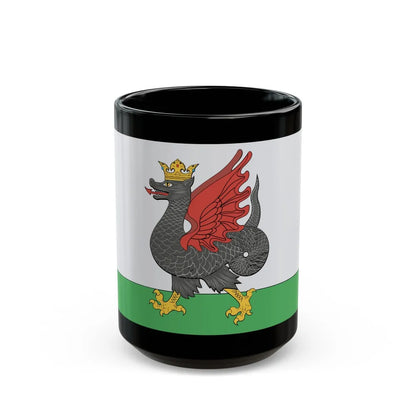 Flag of Kazan Russia - Black Coffee Mug-15oz-Go Mug Yourself