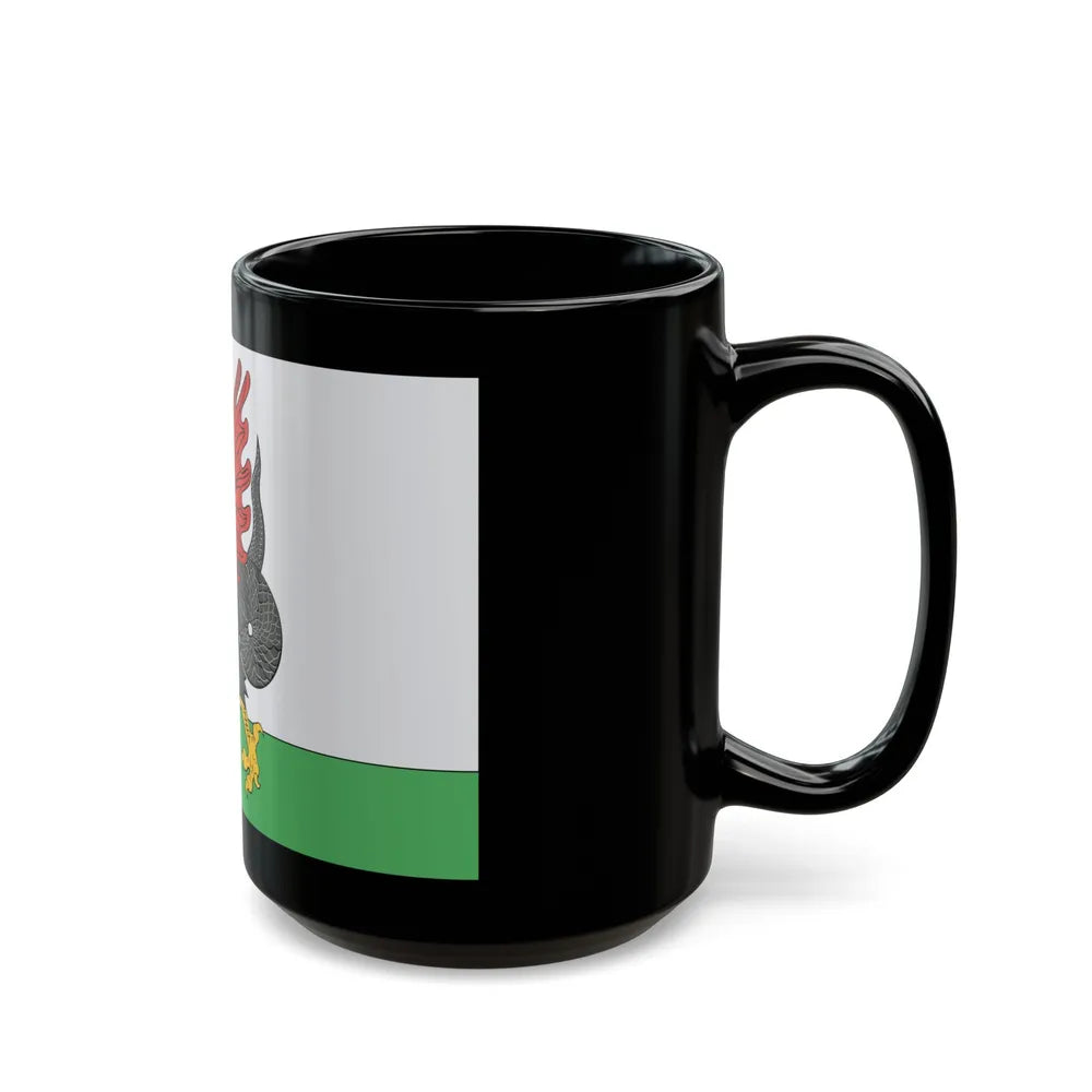 Flag of Kazan Russia - Black Coffee Mug-Go Mug Yourself