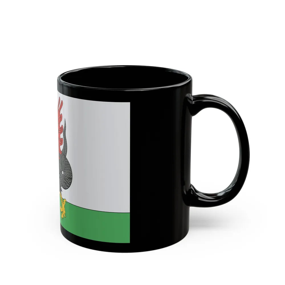 Flag of Kazan Russia - Black Coffee Mug-Go Mug Yourself