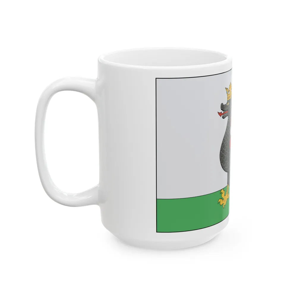 Flag of Kazan Russia - White Coffee Mug-Go Mug Yourself