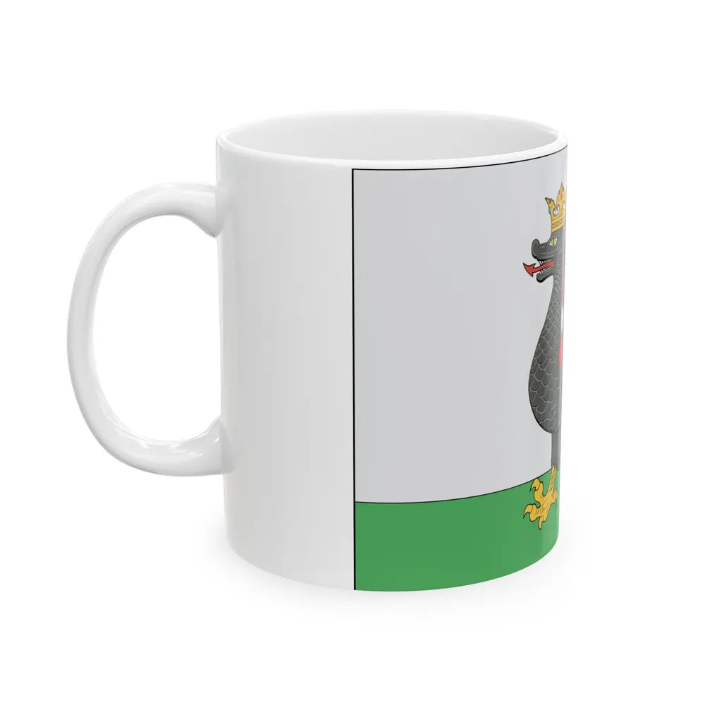 Flag of Kazan Russia - White Coffee Mug-Go Mug Yourself