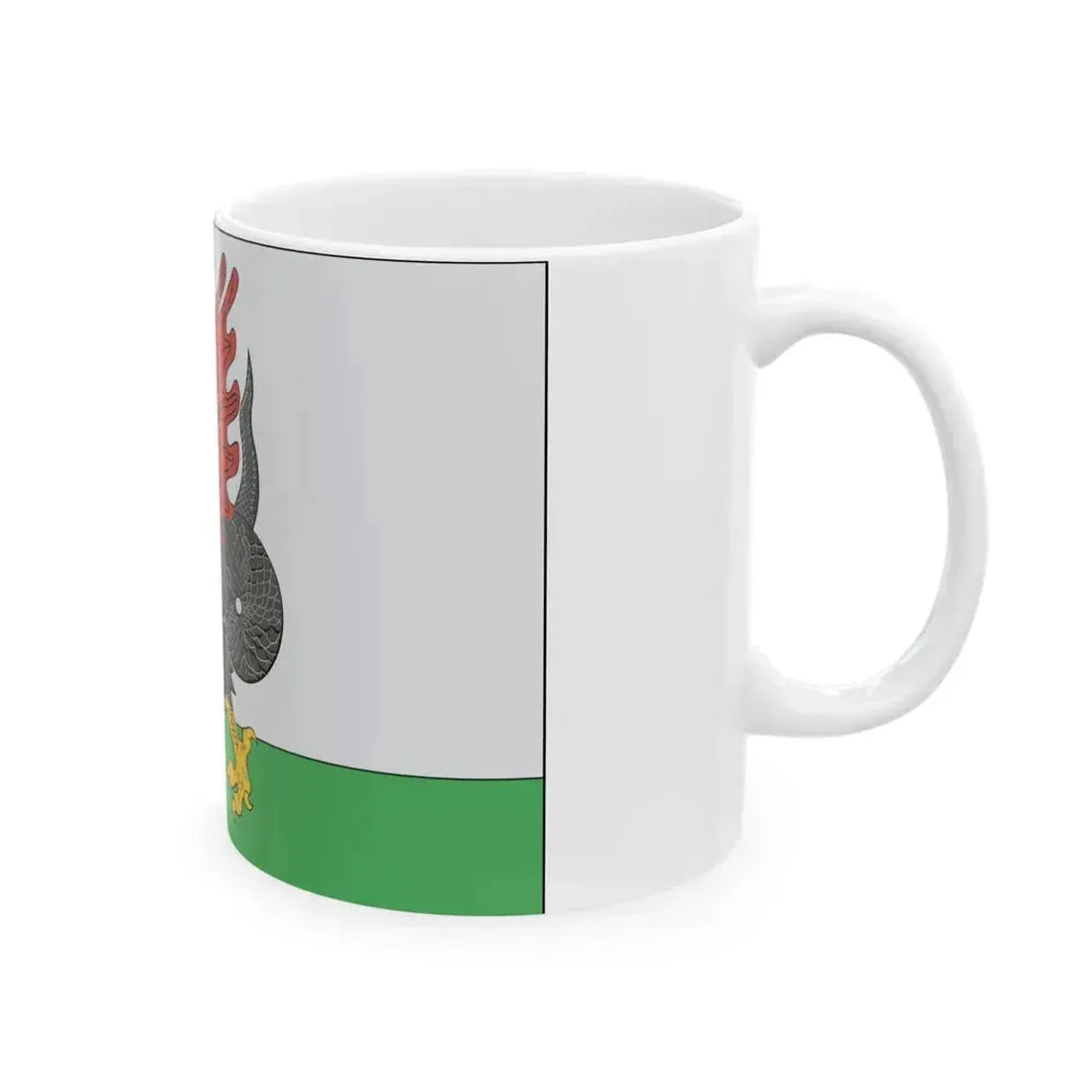 Flag of Kazan Russia - White Coffee Mug - Go Mug Yourself