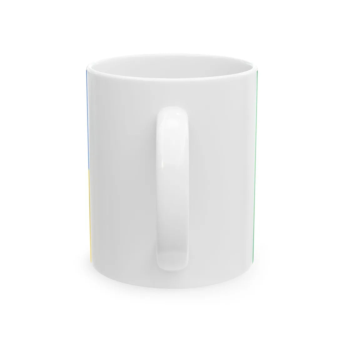 Flag of Kazanka raion (Ukraine) White Coffee Mug - Go Mug Yourself