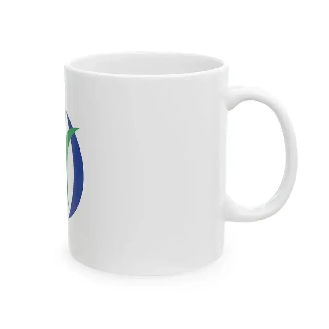 Flag of Kazo Saitama (Japan) White Coffee Mug - Go Mug Yourself