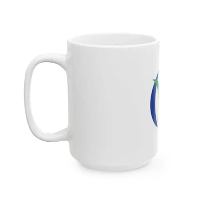 Flag of Kazo Saitama (Japan) White Coffee Mug - Go Mug Yourself