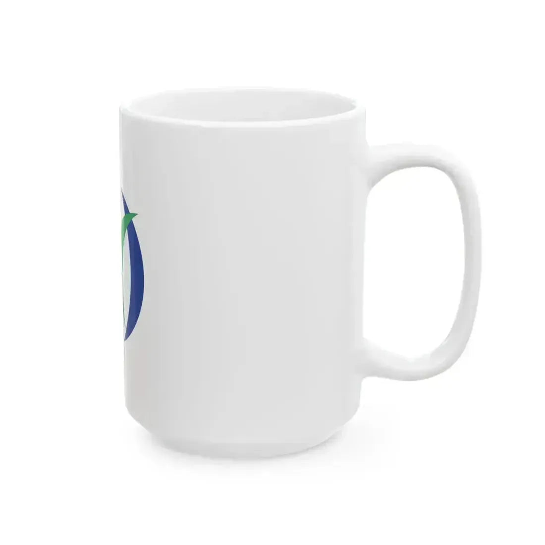 Flag of Kazo Saitama (Japan) White Coffee Mug - Go Mug Yourself