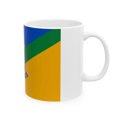 Flag of Kecel (Hungary) White Coffee Mug - Go Mug Yourself