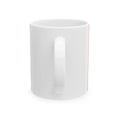 Flag of Keda Municipality (Georgia) White Coffee Mug - Go Mug Yourself