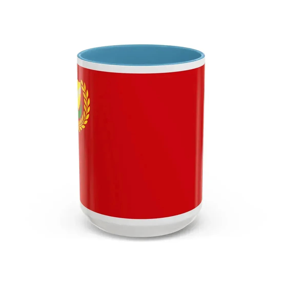 Flag of Kedah Malaysia - Accent Coffee Mug 15oz Light Blue - Go Mug Yourself