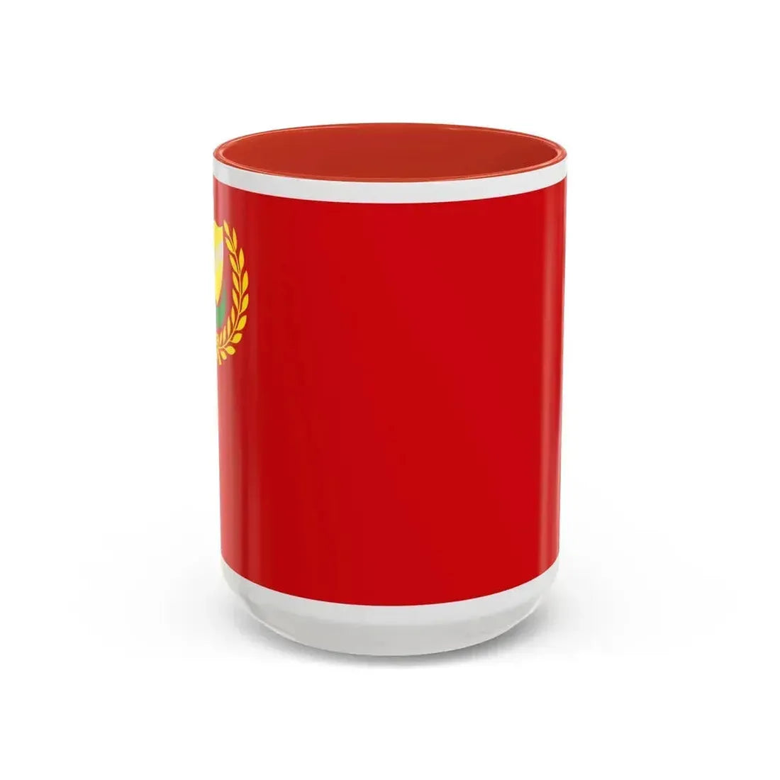 Flag of Kedah Malaysia - Accent Coffee Mug 15oz Red - Go Mug Yourself
